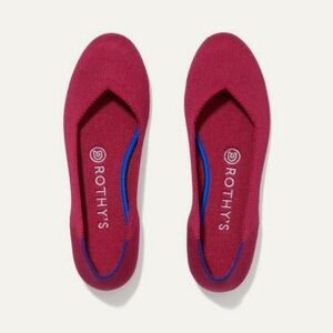 Rothy's Scooter Red Flats